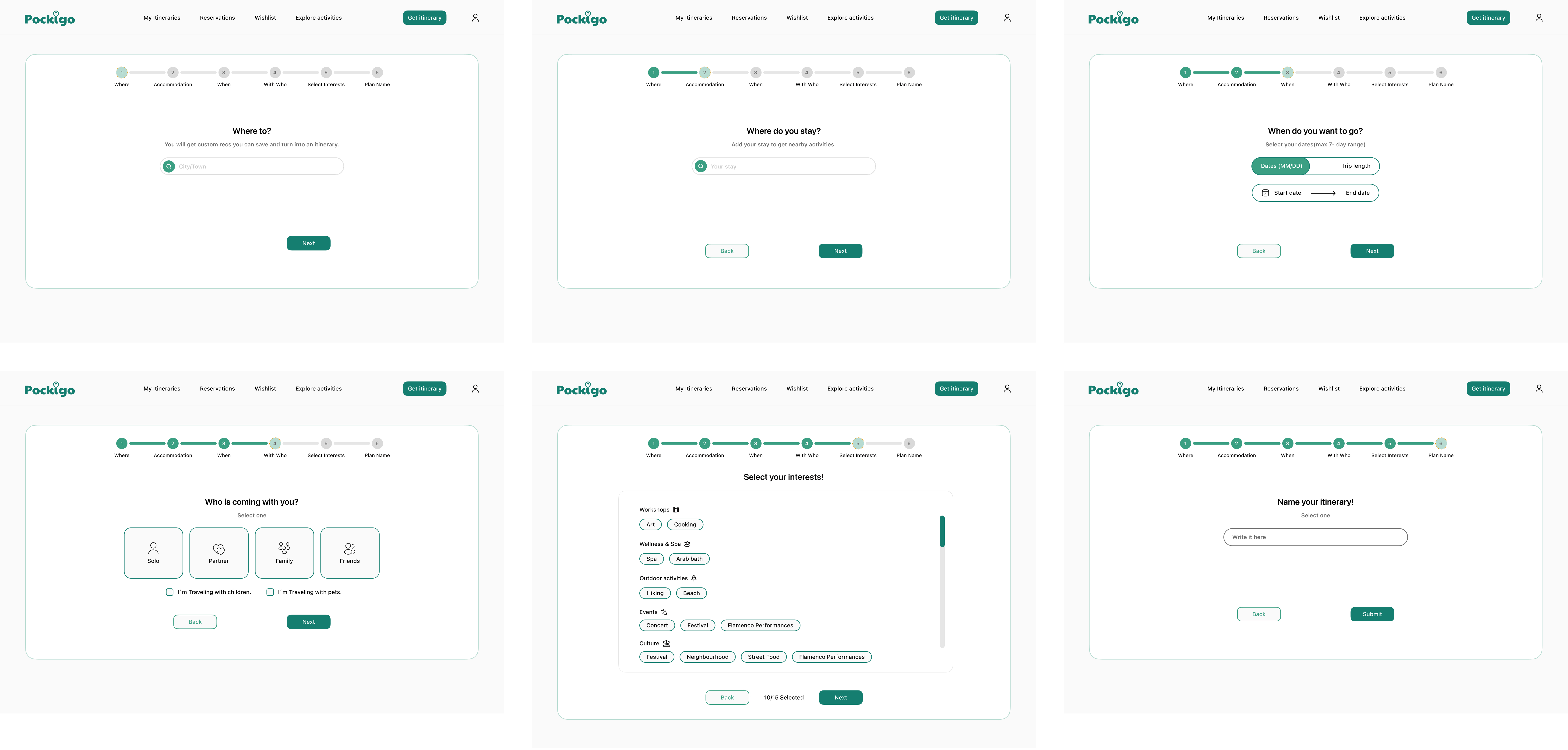 Getting Itinerary V1
